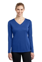 Picture of LADIES' LONG SLEEVE V-NECK COMPETITOR TEE